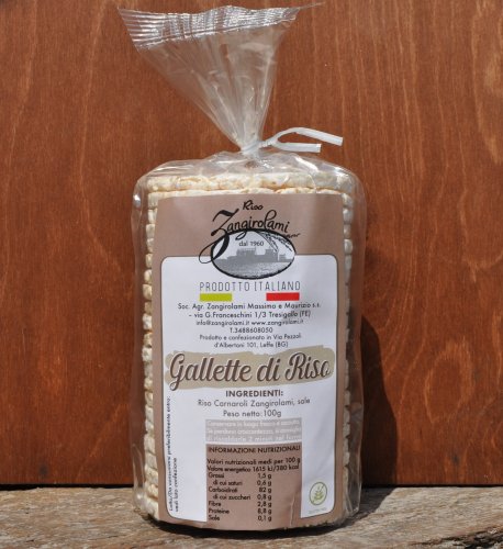 Novità: Gallette di riso Zangirolami