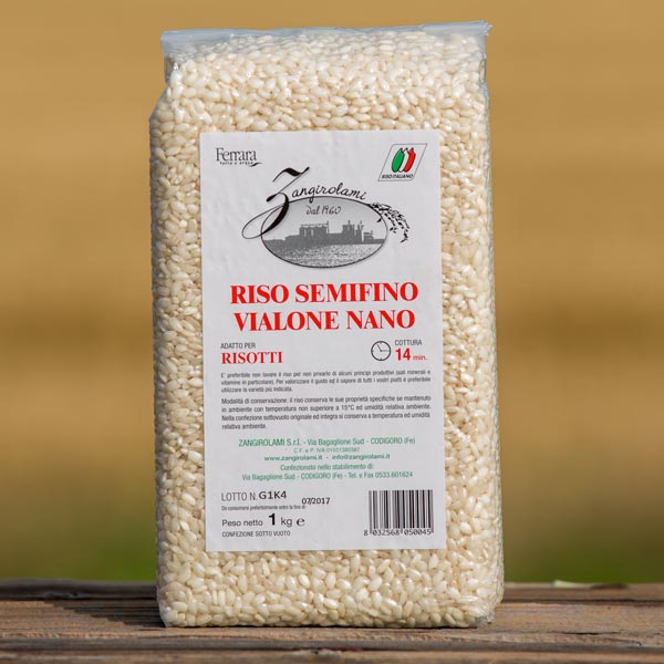 Riso Semifino VIALONE Nano